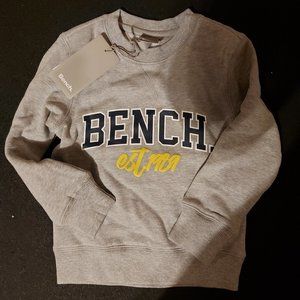 Kids size 3/4 Brand new Bench sweater